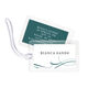 Elegant Flourish Luggage Tags Image 2 of 7